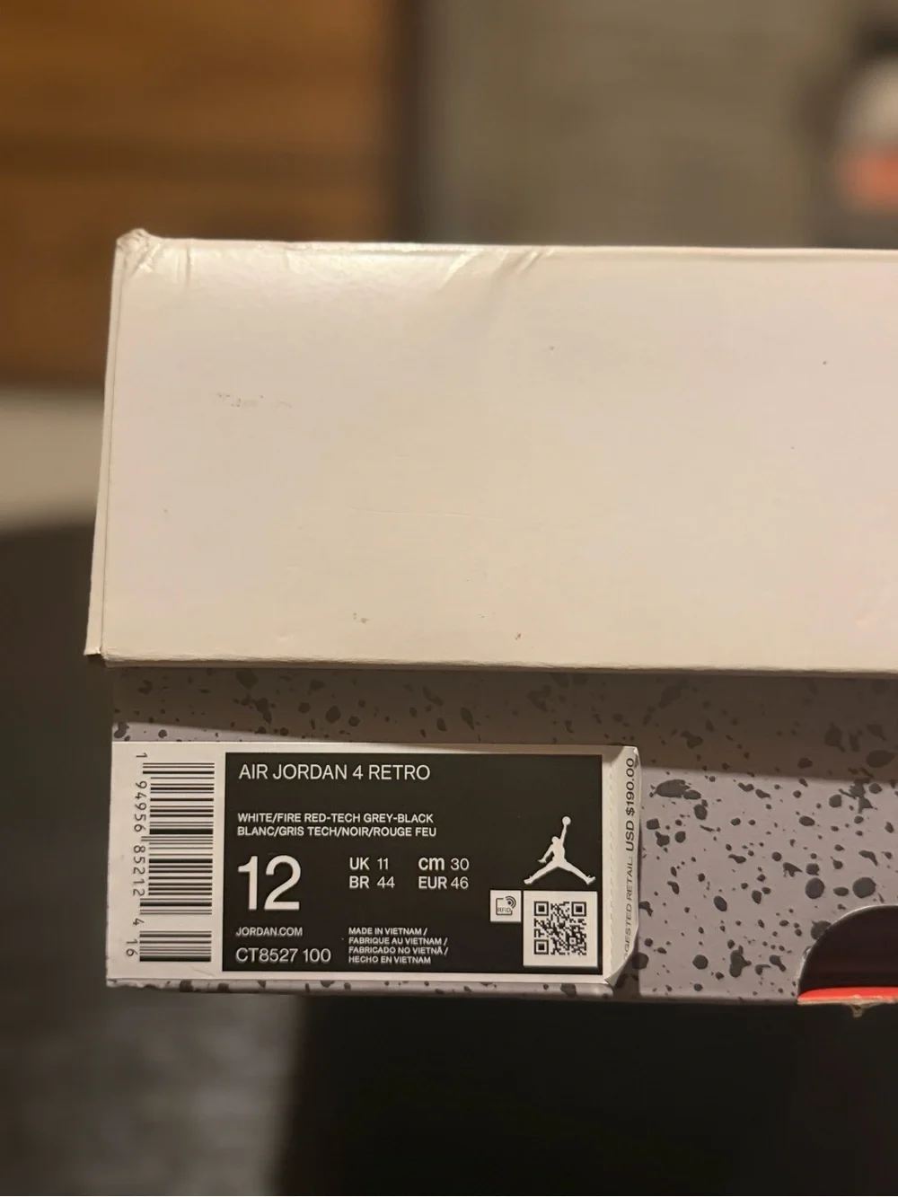 Jordan 4 Retro ‘White Oreo’